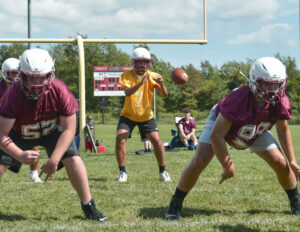 Trinity football team begins three-week summer workout period